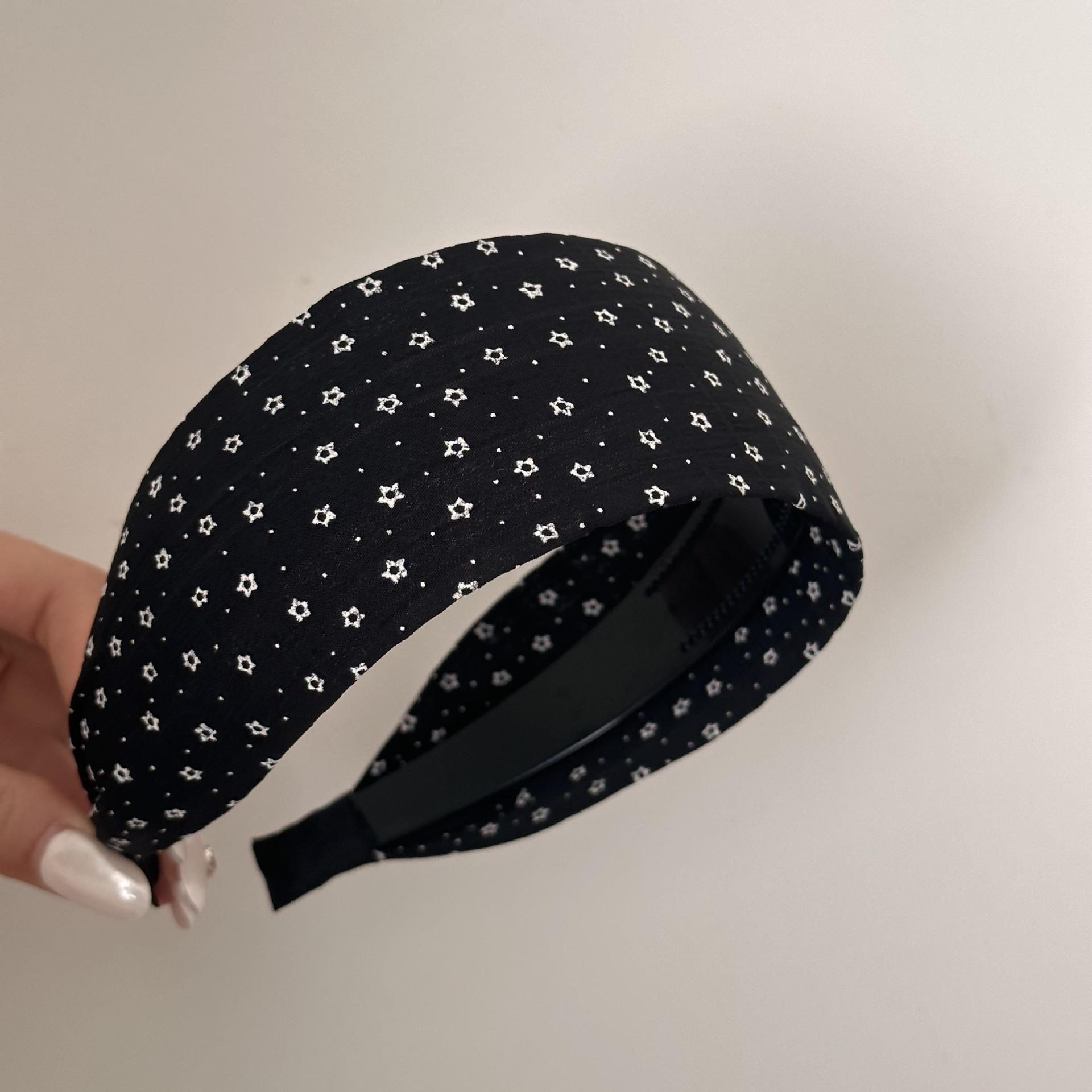 

Новая Корея Элегантный Милый Горошек Широкие Повязки на Голову Ободок Женский Девушка Подарок Резинки для Волос Волосы Голова Обруч Лента Аксессуары Головной убор Головной убор wide about 6 cm