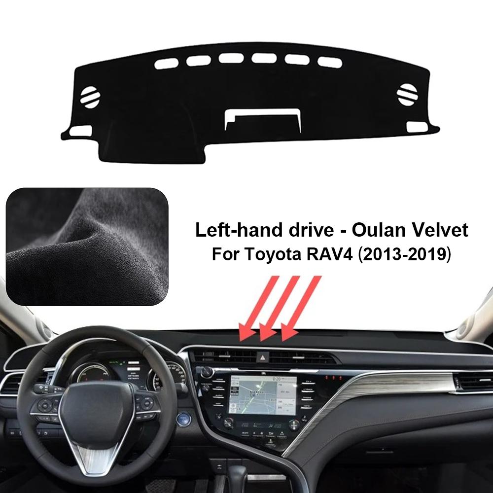 Car Dashboard Cover Pad For 2013-2019 Toyota RAV4 Sunshade Protector Anti-UV Dash Mats Non-slip Pads Interior Accessories