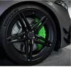6pcs Car Styling Car Brake Caliper Stickers For AMG Mercedes Benz W204 W124 W201 W202 W212 W220 W205 GLA CLA Automotive Goods