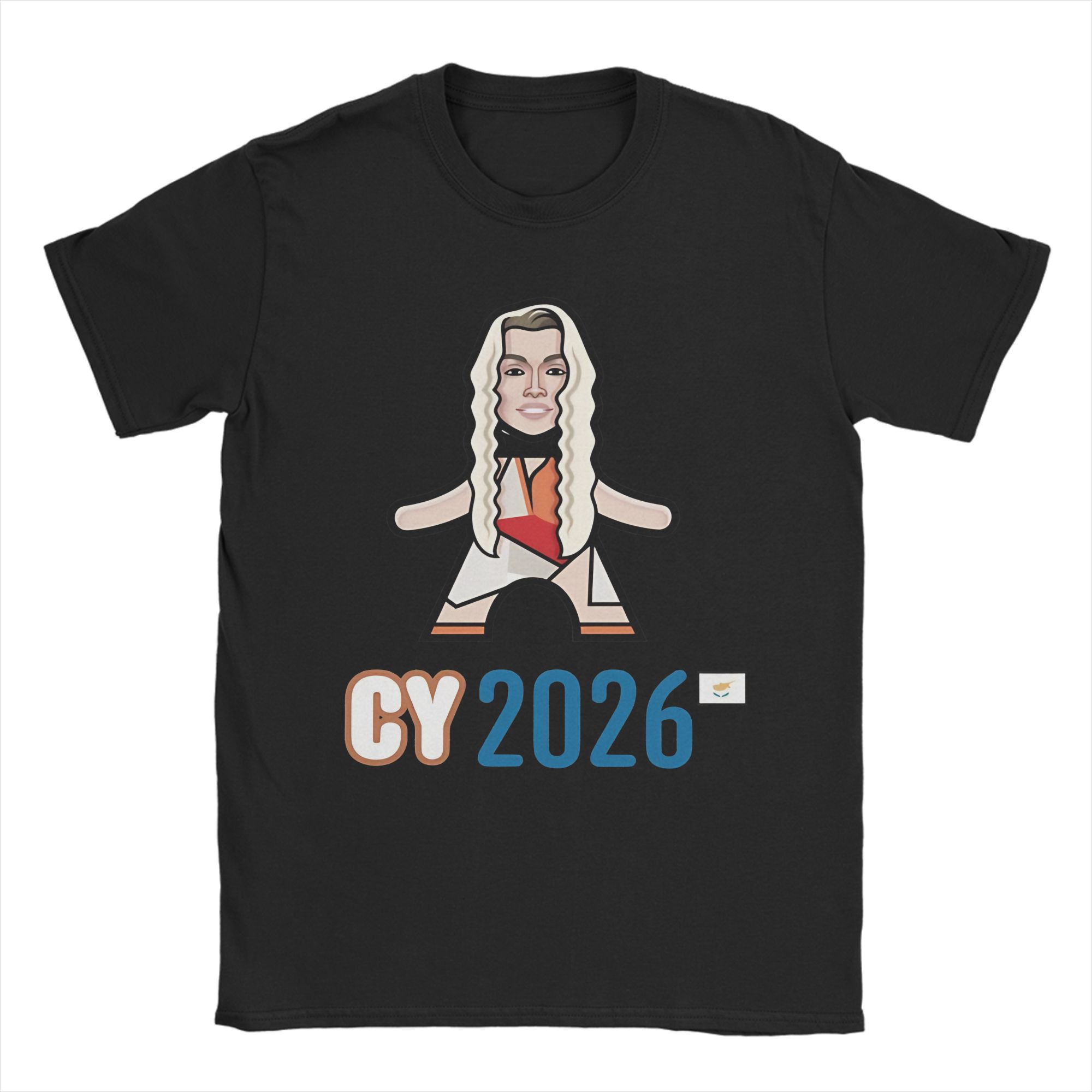 Unisex Women Estonia Song Contest 2026 Eurovisions T Shirt Pure Cotton Fashion TShirt Top Clothing S