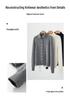 Cashmere Women's Polo Collar Cardigan - Autumn/Winter 2026 Versatile Loose Slimming Outerwear