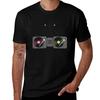 Dj And Turntables Abstract Drawing Tshirt Festival Short Sleeve Tshirt