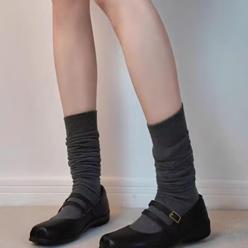 Fashion Single Shoes with One Belt Soft Sole Autumn New Fashion Square Toe Shallow Mouth Low Heel Shoes