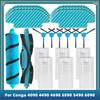 Kompatibel für Cecotec Conga 4090 4490 4690 5090 5490 6090 Ersatzteile Zubehör Walze Haupt- Seitenbürste Hepa-Filter Mopp-Tuch
