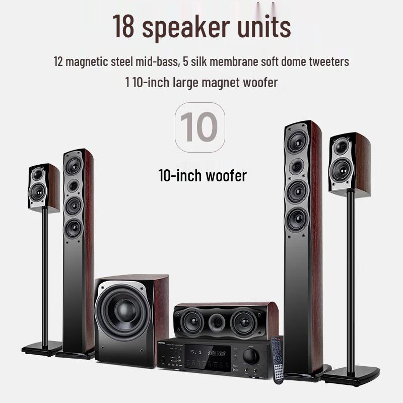 SANSUI F8 5.1ch Wireless Home Theater KTV Audio System CN Plug (adapter Included)