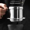 Coffee Filter Small French Press Portable Stainless Steel Vietnamese Coffee Pot For Pour Over Barista Maker Reusable Dripper
