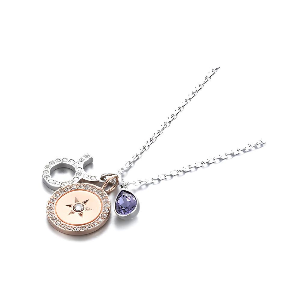Swarovski Zodiac Serie Anhänger Stier Violette Halskette Damen Halskette 5349223