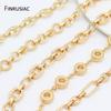 14K Gold Plated Brass Thick Large Heavy Chains For Jewelry Making Supplies,DIY Necklace Bracelet Jewelry Chain Finding
