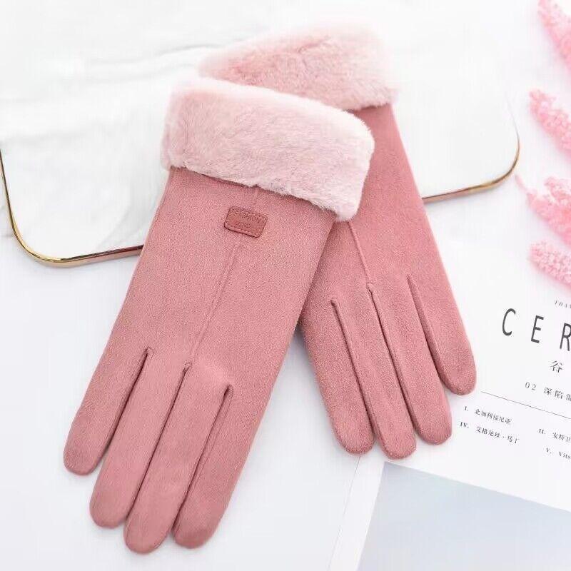 Xiaoxiangfeng gloves can touch the screen, thermal gloves, suede gloves, cycling winter thickened cold-proof gloves