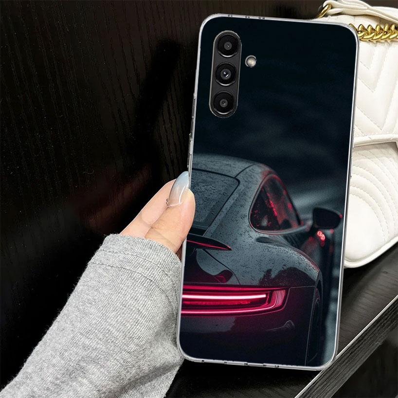 Sports GT3-RS Car-911 Case for Samsung A17 A16 A56 A36 A26 A15 A55 A35 A25 A14 A54 A34 A24 Phone Cover A13 A53 A33 A23 A05S A04S