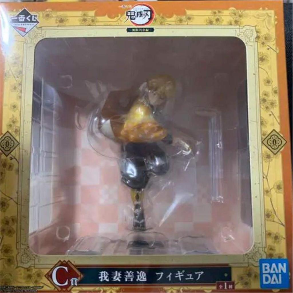 Banpresto Ichiban Kuji Demon Kimetsu no Yaiba Mugen Train Edition C Prize Zenitsu Agatsuma Figure Slayer