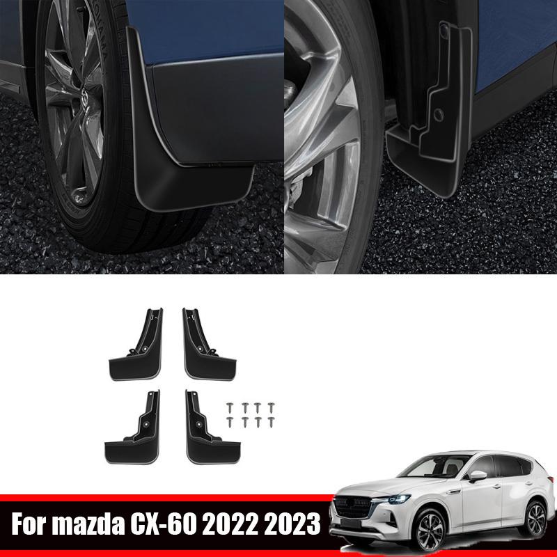 For Mazda CX-60 CX60 CX 60   2024 Mudguards Mud Flaps Splash Guards Front Rear Wheels Fender Car Accessories