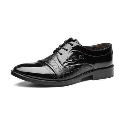 Primavera Novos Sapatos de Couro de Crocodilo Sapatos Masculinos de Negócios Formais Sapatos de Casamento Sapatos Masculinos
