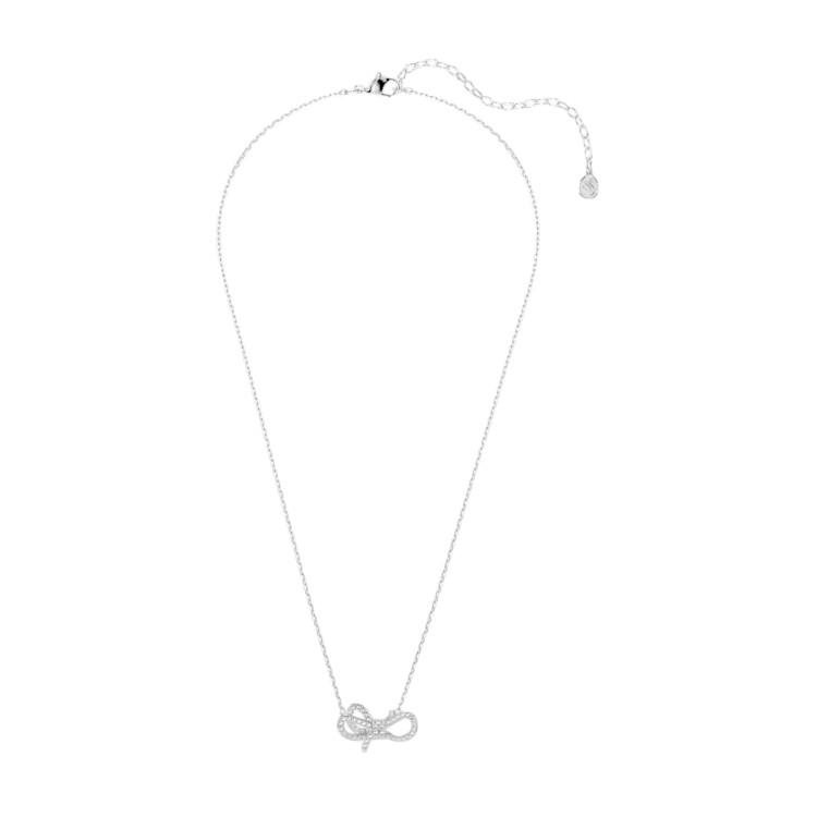 Swarovski Lifelong Bow Design Necklace Unisex necklace Silver 5743577