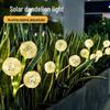 Solar Dandelion LED Light: Waterproof Outdoor Garden Decoration