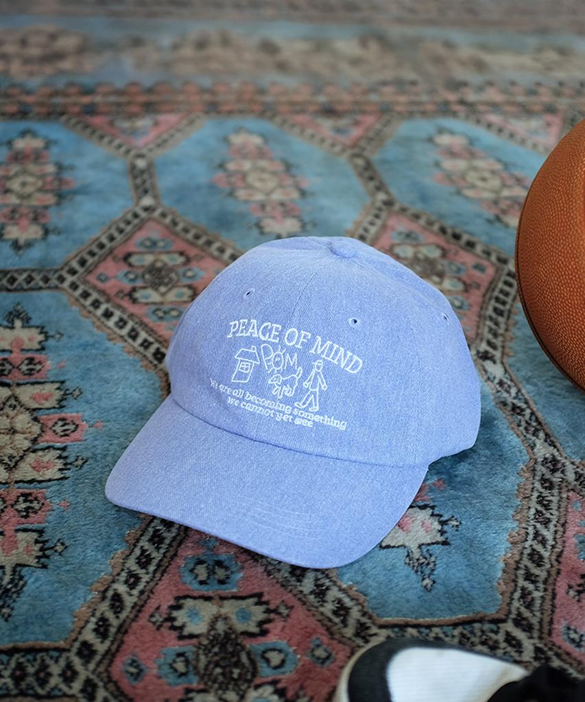 Beollunpeulenjeu Peace Of Mind Pigment Ball Cap Light Purple