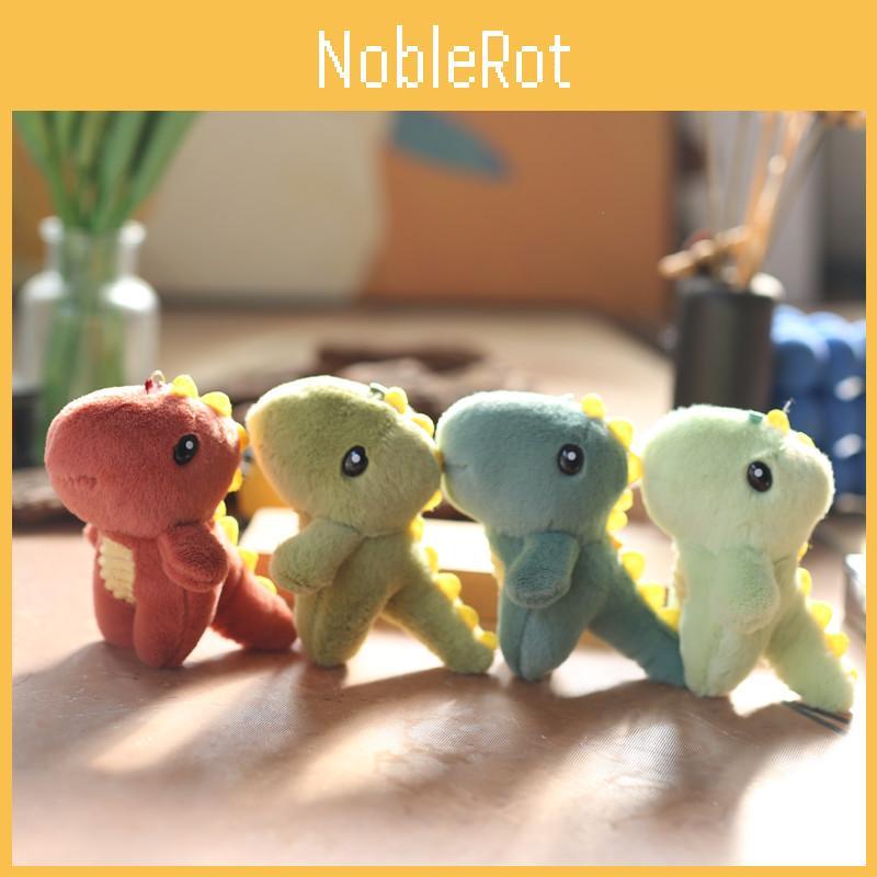 Super Soft Cute Plush Dinosaur Keychain T-rex Stuffed Animal Bag Accessory