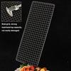 Stainless Steel BBQ Roasting Rack Reusable Baking Cooling Rack Grilling Net  Outdoor Barbeque Oven