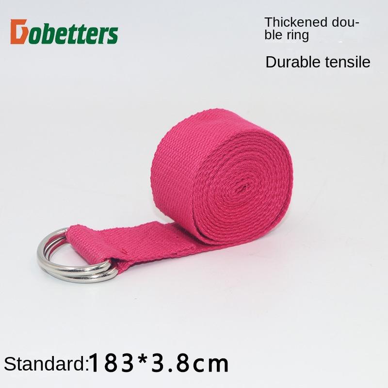 Yoga Belt Stretch Rope Nylon Memory Cotton Durable Yoga Fitness Equipment