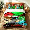Spruzzi (1) Set da 3 pezzi adatto per camere da letto padronali, morbido e confortevole, un regalo ideale per familiari e amici. Include una federa per piumone e due federe per cuscino.