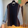 Sweatshirt for Women Loose Round Neck Pullover Long Sleeve Top Sweatshirt