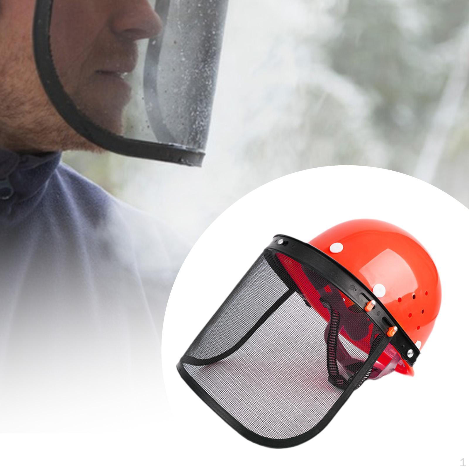 

Шолом для ланцюгової пилки, каска, захисний капелюх, практичний із захистом від бур янів Red Hat