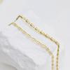 14K Gold-Filled O-Chain Flat Meander Necklace Bracelet DIY Jewelry Accessories