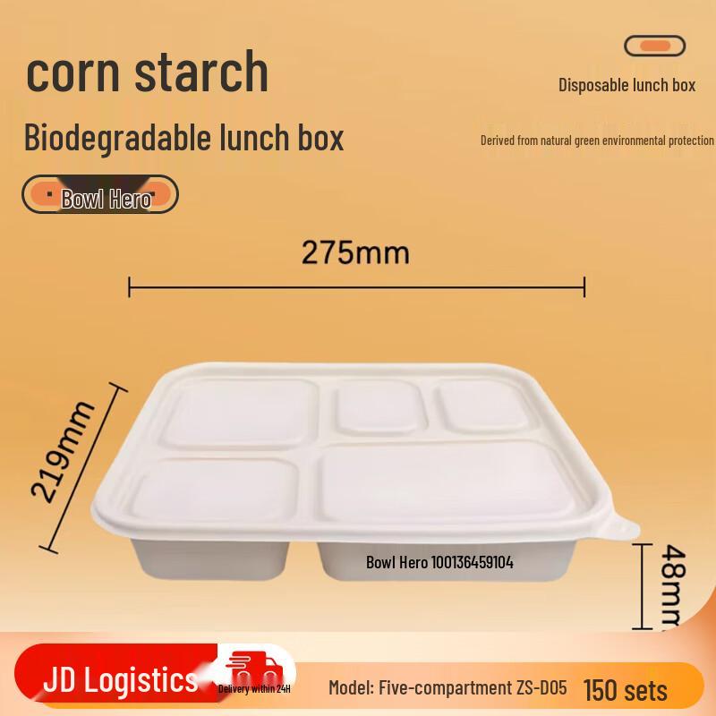Wandaxia Biodegradable Disposable Food Containers