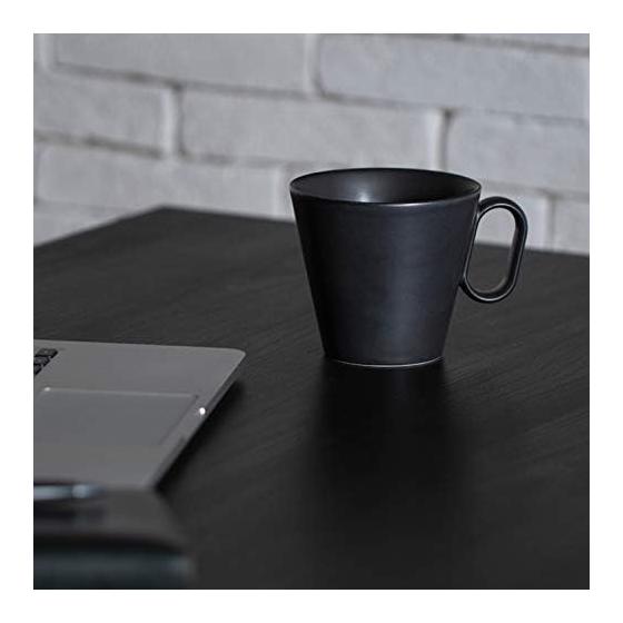 Wired Beans Wired Beans A Mug That Lasts a Lifetime Arita Ware Mug (black Matte, Large 360ml)