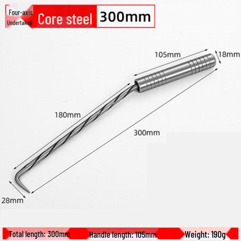 Edelstahl Bewehrungsbindehaken mit vier Lagern