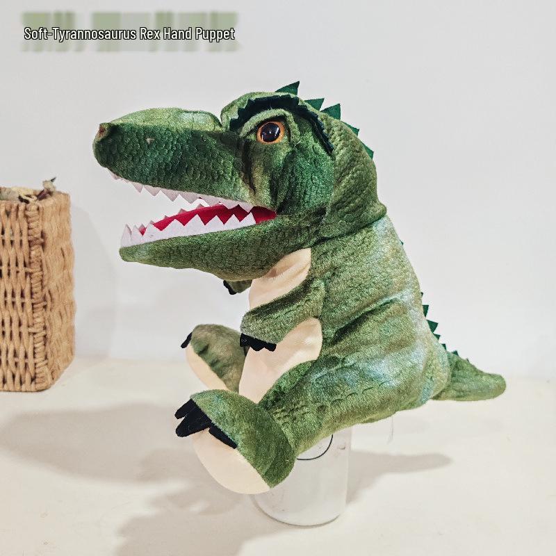Cartoon Animal Hand Puppet Plush Doll for Kids' Interactive Play