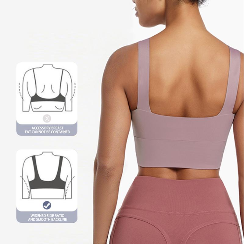 Reggiseni Sportivi ad Alto Impatto per Donna Reggiseno Sportivo Imbottito ad Alto Supporto Crop Top Fitness per Allenamento per Donna Reggiseno con Schiena a Croce per Yoga