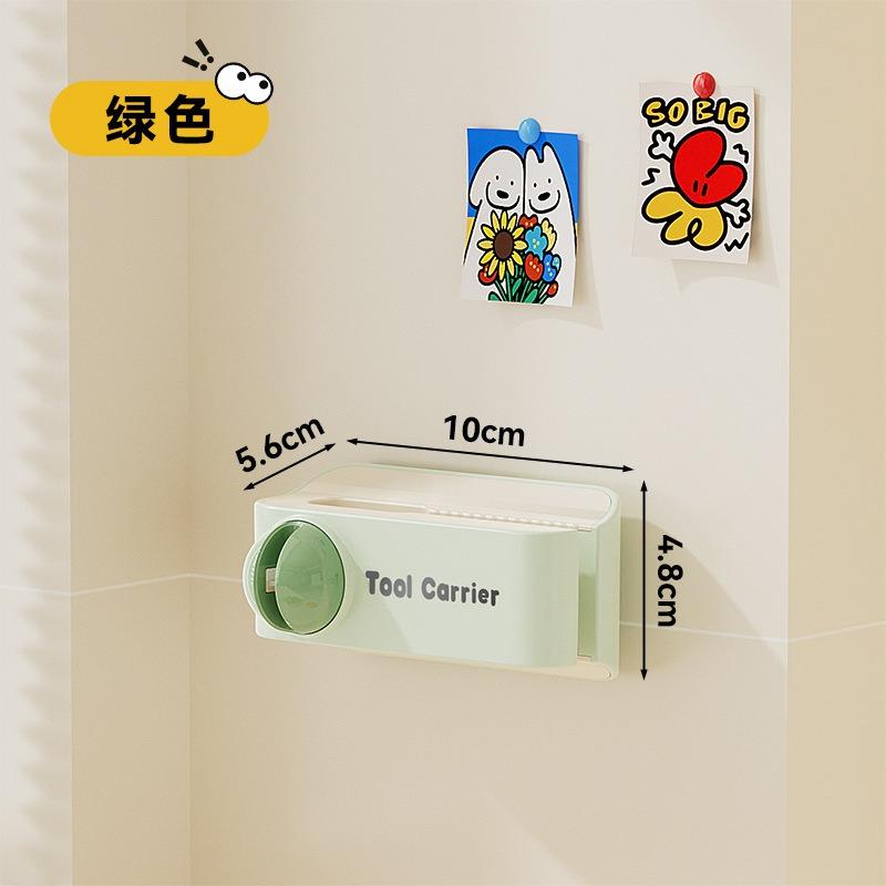 Dopamine Punch-free Kitchen Knife Rack Kitchen Knife Storage Rack Home Wall-mounted Storage Rack With Built-in Whetstone 10X48X56CM зелёный 990₽