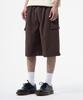 Descheuis [Renew Ver.] Nylon Wide Cargo Half Pants