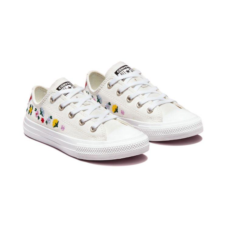 Converse Chuck Taylor All Star Low PS 'Floral Embroidery' A02211C