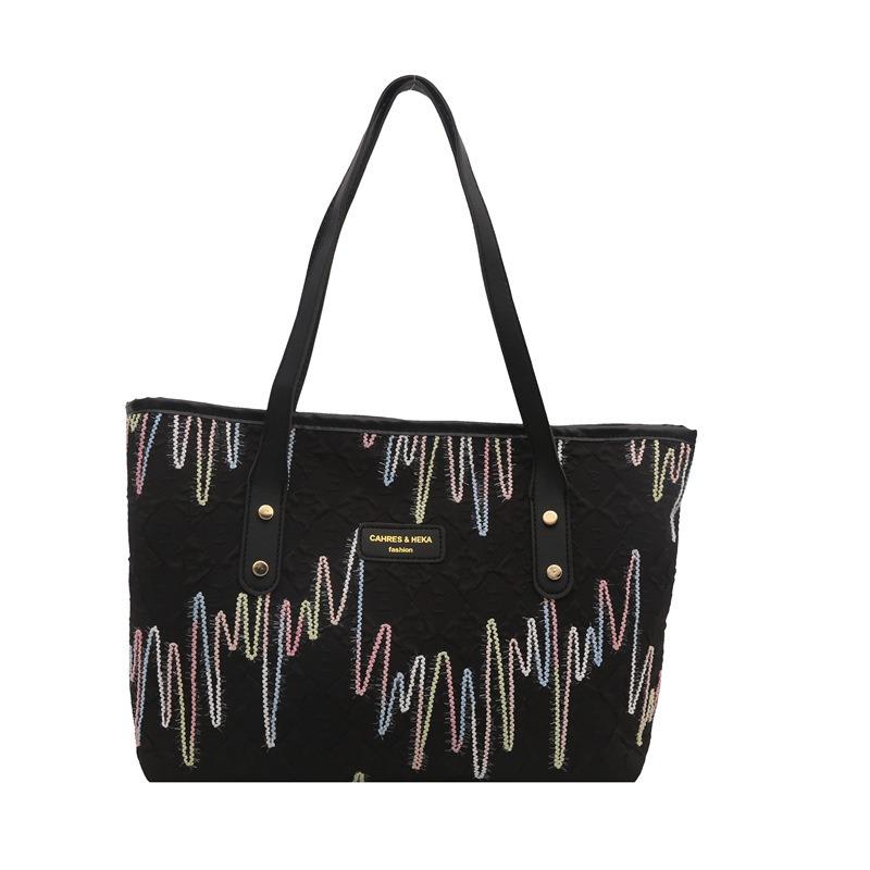 Personalized Fashion Casual Trend Tote Bag Winter New Small Fresh Commuting Shoulder Armpit Women's Bag