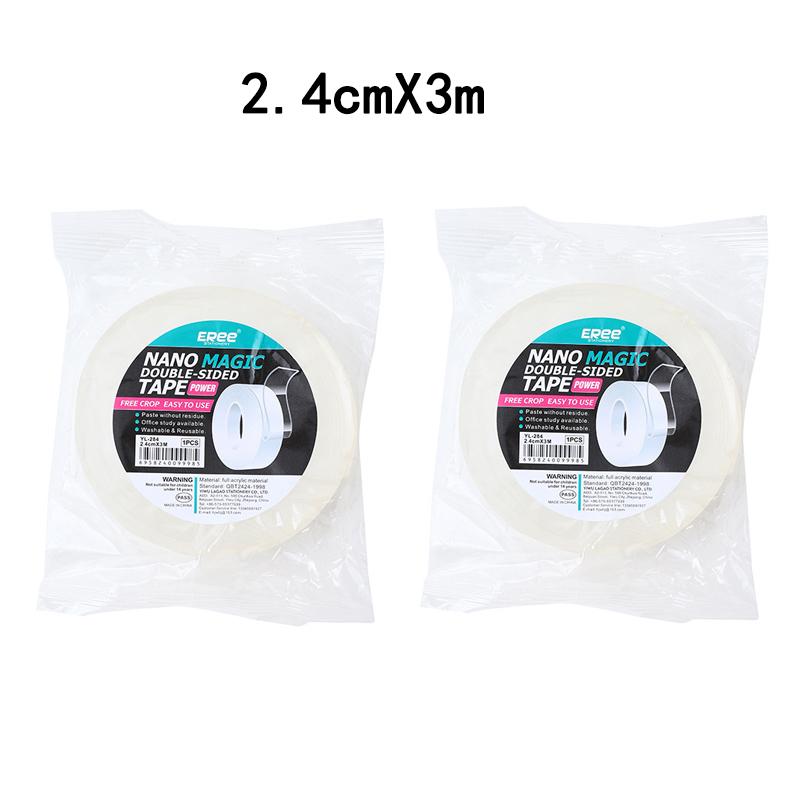 

Household Nano Tape Transparent Double-sided Tape Waterproof Traceless and Heat-resistant Strong High Viscosity Adhesive Tape