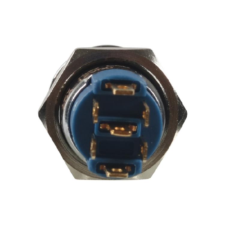 Lighted Toggle Switch 12V Waterproof LED Marine Toggle Switch 16mm 20A Metal Toggle Rockers Switch for Boats