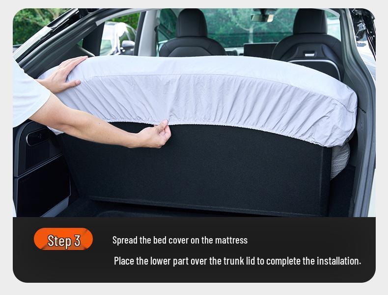 Xiaomi SU7 YU7 Trunk Inflatable Car Mattress Pad for Back Seat Sleeping.