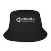 Ubuntu Linux For Human Beginning Fisherman Caps Bucket Hat Sun Beach Visor