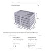Jewelry Storage Box, High-end Exquisite New Drawer Necklace, Earrings, Multi-layer Large-capacity Earrings, Hand Jewelry Box.