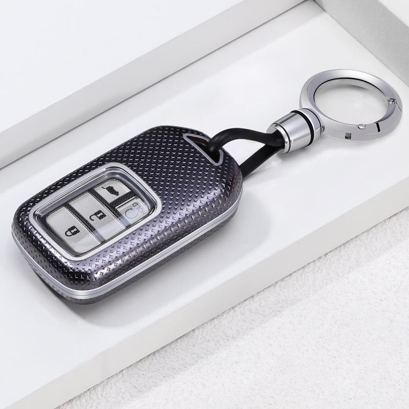 Honda Schlüsselhülle für Civic, CRV, Hybrid, Odyssey, XRV - Schutzschale und Schnalle