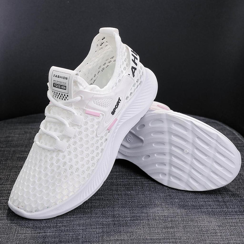 2026 Trendy Women's Breathable Flyknit Running Shoes - Low-Top, Lightweight, Soft Sole, Casual Style