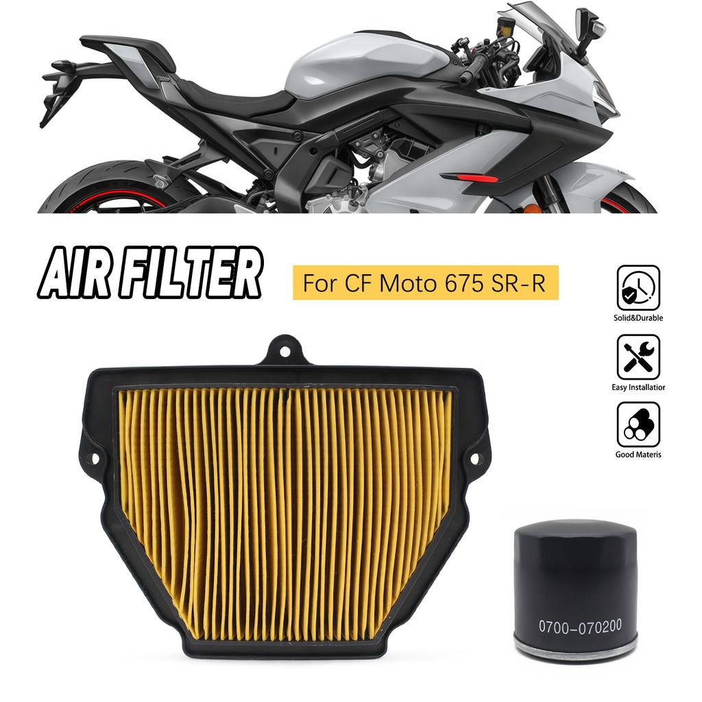 For CFMOTO 675SRR 675SS 675NK 675 SRR SS NK Motorcycle Accessories Oil Element Filter Air Filter Filter Combination Oil Filter
