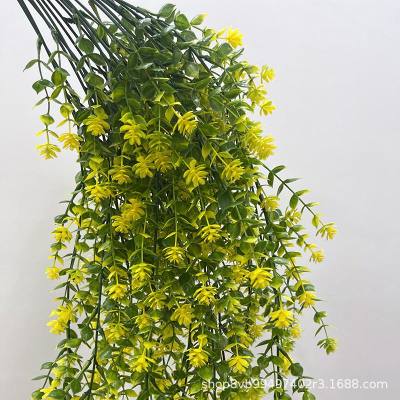 Simulated Eucalyptus Camellia Hanging Simulated Flower Vine Hanging Orchid Plastic Artificial Fake Flower Outdoor Flower