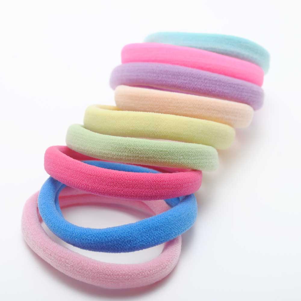 12Pieces Women Elastic Hair Bands Seamless Tie Big Hair Scrunchies Heavy Hair Gum Hair Accessories Birthday Gift Hair Holder