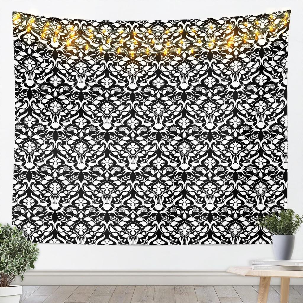 Buntes Lebensbaum-Wandteppich Bunter Baum Ästhetische Wandbehang-Decke Herbst Schmetterling Wandkunst für Wohnzimmer Schlafzimmer