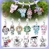 New Charms Beads Copper Bear Fox Rabbit Clown Doll Pendant Fit Original Bracelet Bangle Charms Women Jewelry Gift