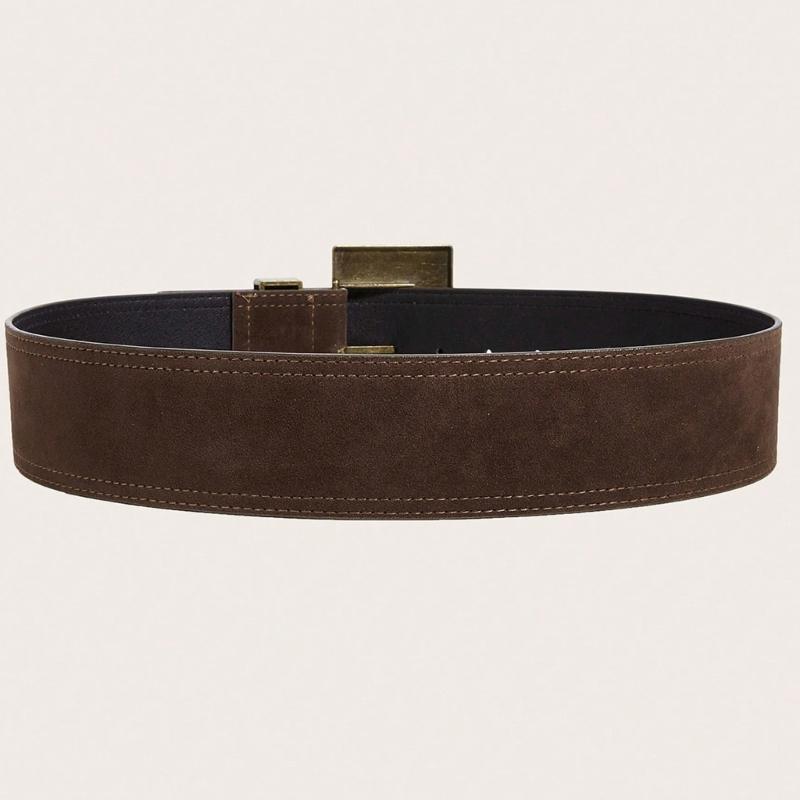 Edgy Studded Punk Belt With Adjustable Length Durability Synthetic Leather for Men and Women