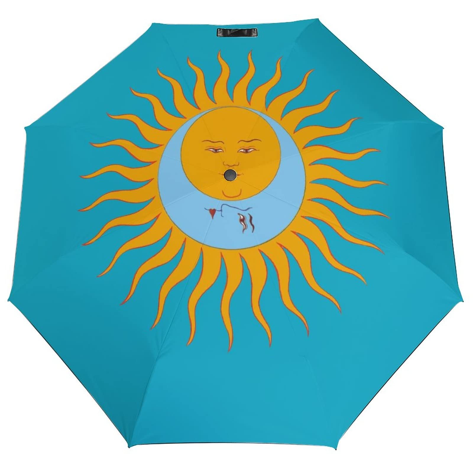 

Стильный складной зонт от солнца King Crimson Larks Tongues King Crimson Sun and Terror, в комплекте чехол для хранения, ультрафиолетовая защита и зонт Зонт, Дождь,